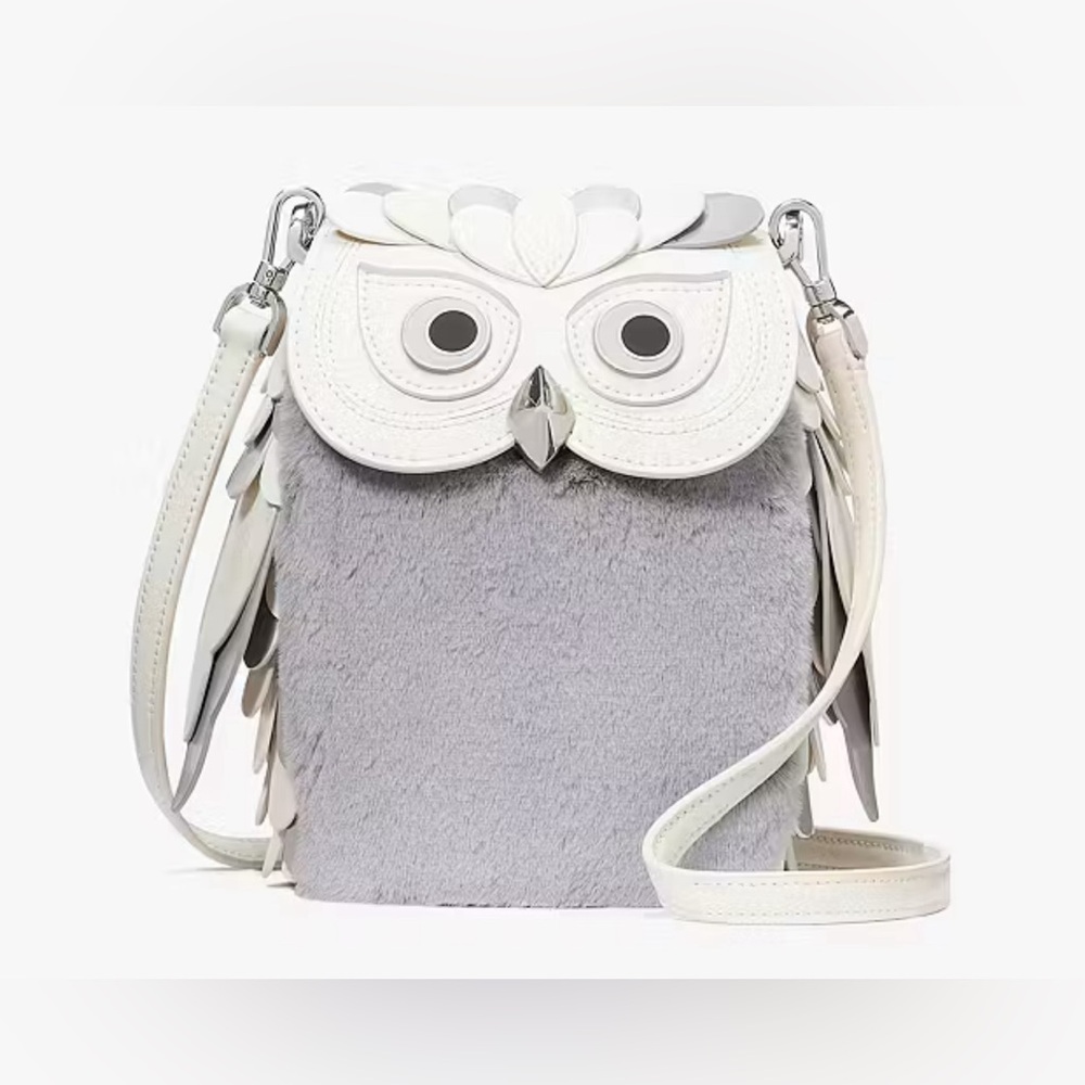 Kate Spade Hoot 3D Owl Crossbody NWT